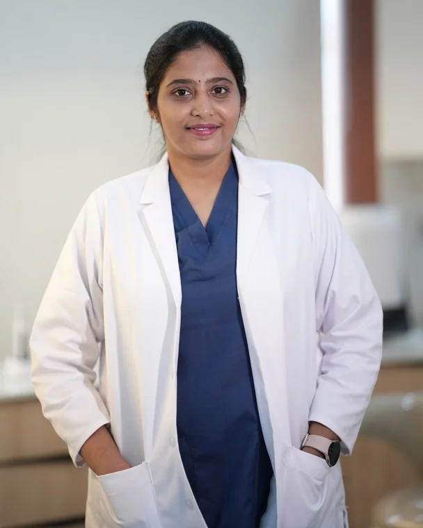 Dr. Vidya Sahithi Atluri - MDS Prosthodontist Krishna Dental Gudivada